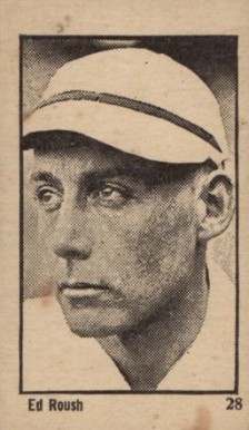 1923 Maple Crispette Ed Roush #28 Baseball Card