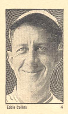 1923 Maple Crispette Eddie Collins #4 Baseball Card