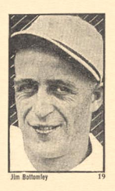 1923 Maple Crispette Jim Bottomley #19 Baseball Card