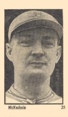 1923 Maple Crispette McKechnie #25 Baseball Card