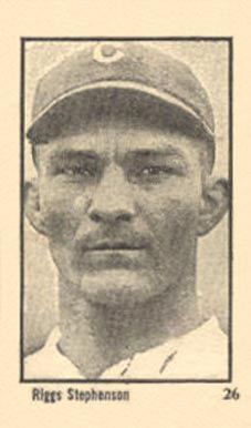 1923 Maple Crispette Riggs Stephenson #26 Baseball Card