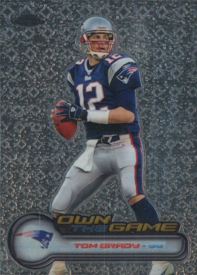 2006 Topps Chrome Own The Game Tom Brady #OTG1 Football Card