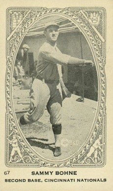 1922 Neilson's Chocolate Type 1 Sammy Bohne #67 Baseball Card