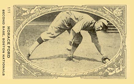 1922 Neilson's Chocolate Type 1 Horace Ford #111 Baseball Card