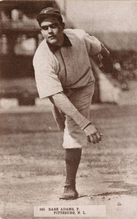 1913 Pinkerton Score/Photo/Postcard Babe Adams #865 Baseball Card