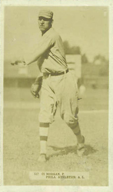 1913 Pinkerton Score/Photo/Postcard Cy Morgan #517 Baseball Card