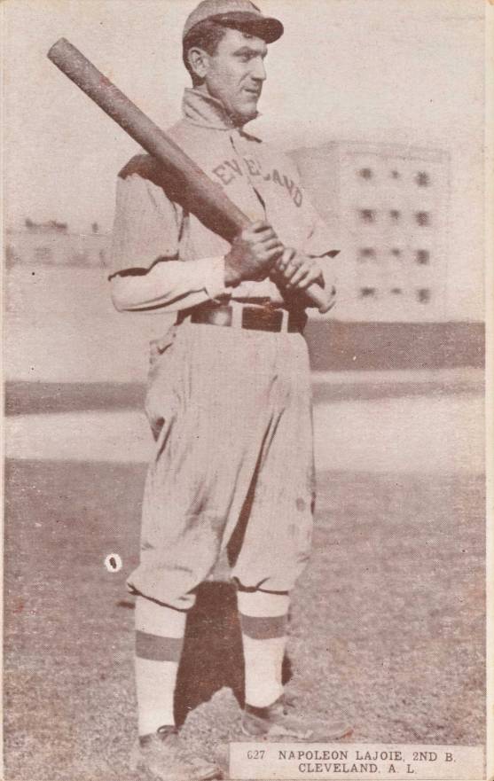 1913 Pinkerton Score/Photo/Postcard Nap Lajoie #627 Baseball Card