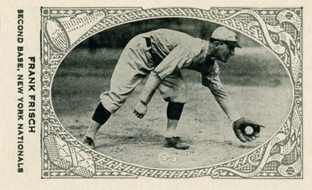1922 Neilson's Chocolate Type 2 Frank Frisch # Baseball Card