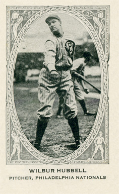 1922 Neilson's Chocolate Type 2 Wilbur Hubbell # Baseball Card