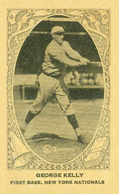 1922 Neilson's Chocolate Type 2 George Kelly # Baseball Card