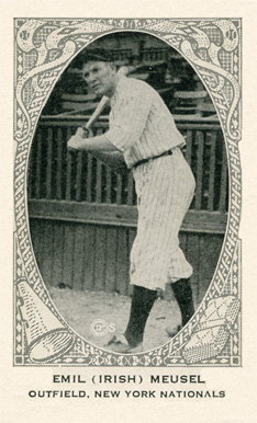 1922 Neilson's Chocolate Type 2 Emil (Irish) Meusel # Baseball Card