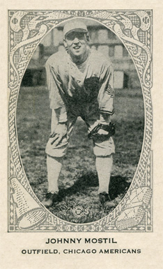 1922 Neilson's Chocolate Type 2 Johnny Mostil # Baseball Card