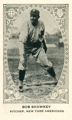 1922 Neilson's Chocolate Type 2 Bob Shawkey # Baseball Card