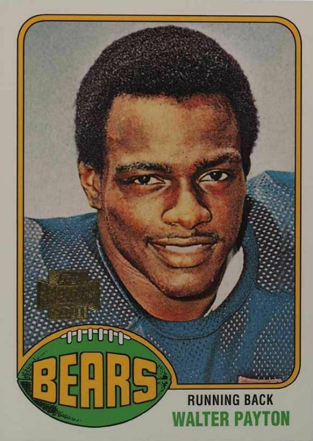 2001 Topps Archives Walter Payton #80 Football Card
