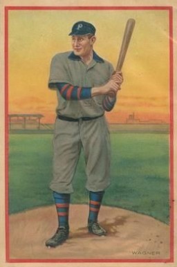 1910 Notebook Covers Honus Wagner # Baseball Card