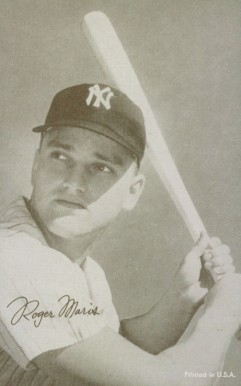 1963 Exhibits Roger Maris #42 Baseball Card
