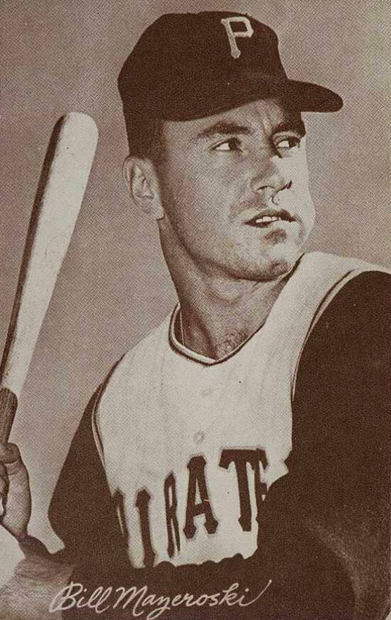 1963 Exhibits Bill Mazeroski # Baseball Card