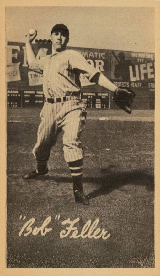 1937 Goudey Premiums-Type 4 Bob Feller # Baseball Card