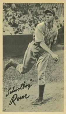 1937 Goudey Premiums-Type 4 Schoolboy Rowe # Baseball Card