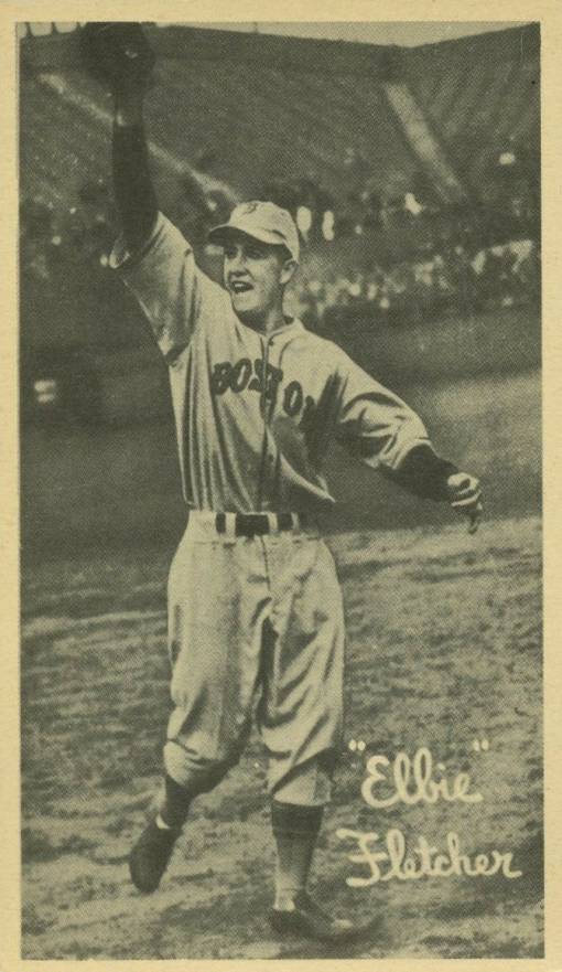 1937 Goudey Premiums-Type 4 Elbie Fletcher # Baseball Card