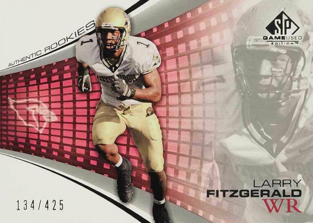 2004 SP Game Used Larry Fitzgerald #147 Football Card