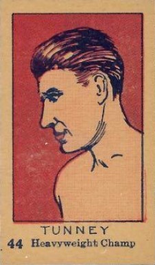1926 W512 Hand Cut Gene Tunney #44a Other Sports Card