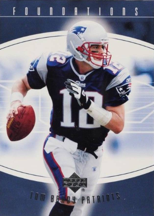 2004 Upper Deck Foundations Tom Brady #58 Football Card