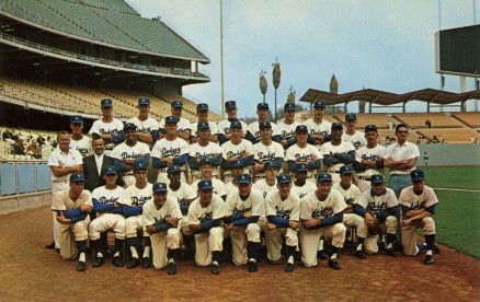 1962 L.A. Dodgers Postcards (1962-65) 1962 Team Photo #49780 Baseball Card