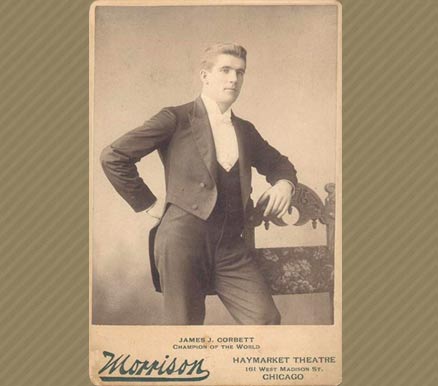 1890 Morrison Studio Cabinet James J. Corbett # Other Sports Card