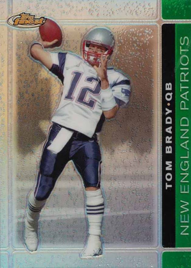 2007 Finest Tom Brady #8 Football Card