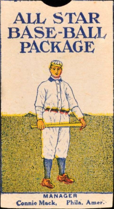 1910 All Star Base-Ball Connie Mack #16 Baseball Card