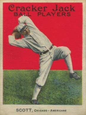 1914 Cracker Jack SCOTT, Chicago-Americans #26 Baseball Card