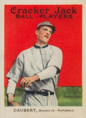 1914 Cracker Jack Daubert, Brooklyn-Nationals #143 Baseball Card