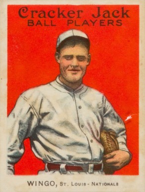 1914 Cracker Jack WINGO, St. Louis-Nationals #130 Baseball Card