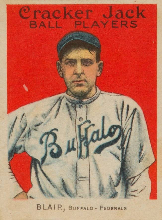 1914 Cracker Jack BLAIR, Buffalo-Federals #126 Baseball Card