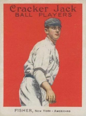 1914 Cracker Jack FISHER, New York-Americans #102 Baseball Card