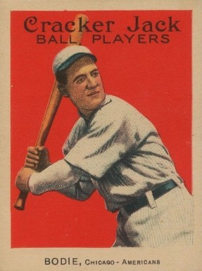 1914 Cracker Jack BODIE, Chicago-Americans #79 Baseball Card