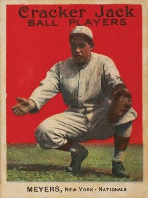 1914 Cracker Jack MEYERS, New York-Nationals #71 Baseball Card