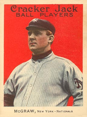 1914 Cracker Jack McGRAW, New York-Nationals #69 Baseball Card