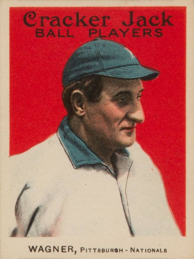 1914 Cracker Jack WAGNER, Pittsburgh-Nationals #68 Baseball Card