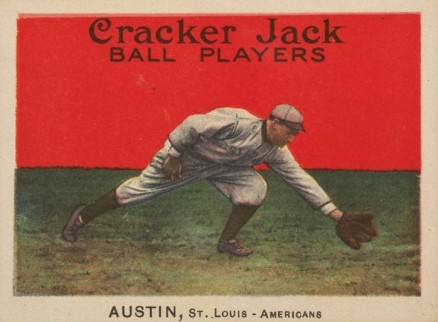 1914 Cracker Jack Jimmy Austin #40 Baseball Card