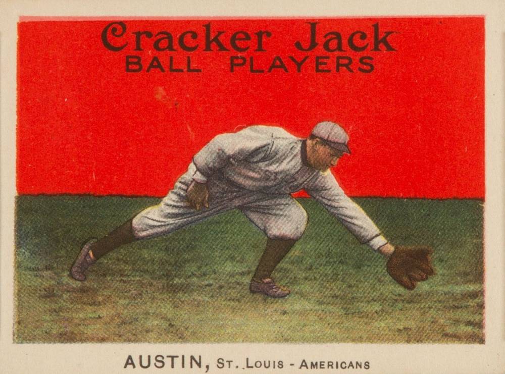 1914 Cracker Jack Jimmy Austin #40 Baseball Card