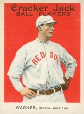 1914 Cracker Jack WAGNER, Boston-Americans #31 Baseball Card