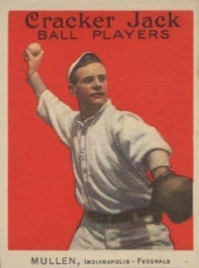 1914 Cracker Jack MULLEN, Indianapolis-Federals #24 Baseball Card