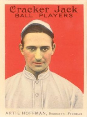 1914 Cracker Jack ARTIE HOFFMAN, Brooklyn-Federals #9 Baseball Card