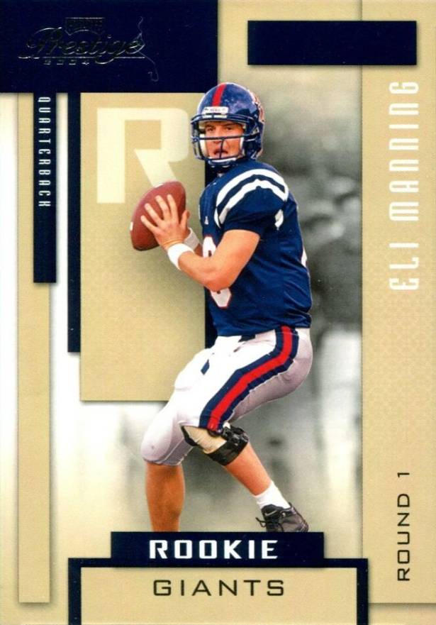 2004 Playoff Prestige Eli Manning #151 Football Card