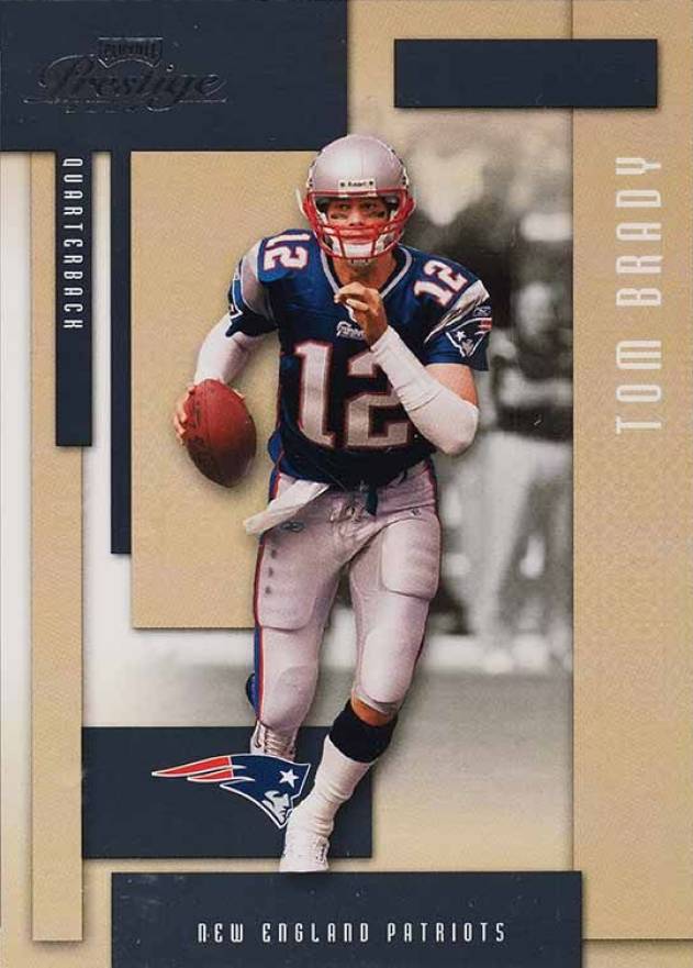 2004 Playoff Prestige Tom Brady #85 Football Card