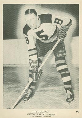 Dit Clapper's 1930's Boston Bruins Original Artwork Collection (6)