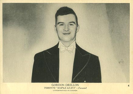 1939 O-Pee-Chee Gordie Drillon #4 Hockey Card