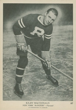 1939 O-Pee-Chee Kilby MacDonald #87 Hockey Card